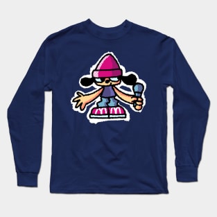 PaRappa Pixel Long Sleeve T-Shirt